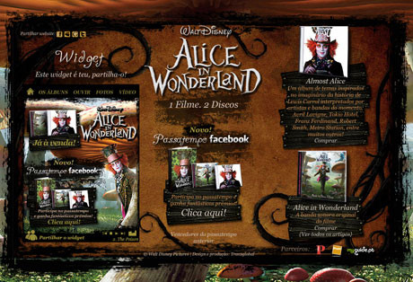 Campanha “Alice in Wonderland”