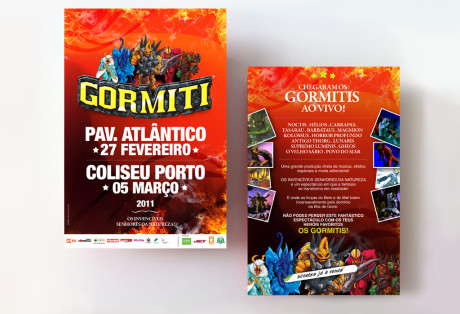 Gormiti ao vivo