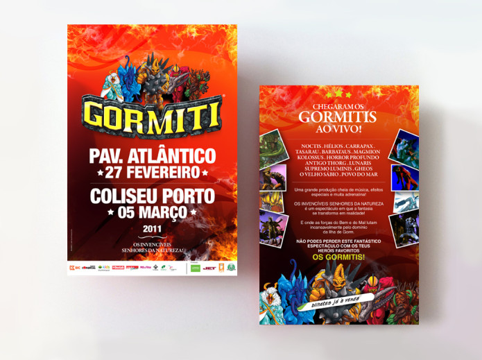 flyer Gormiti