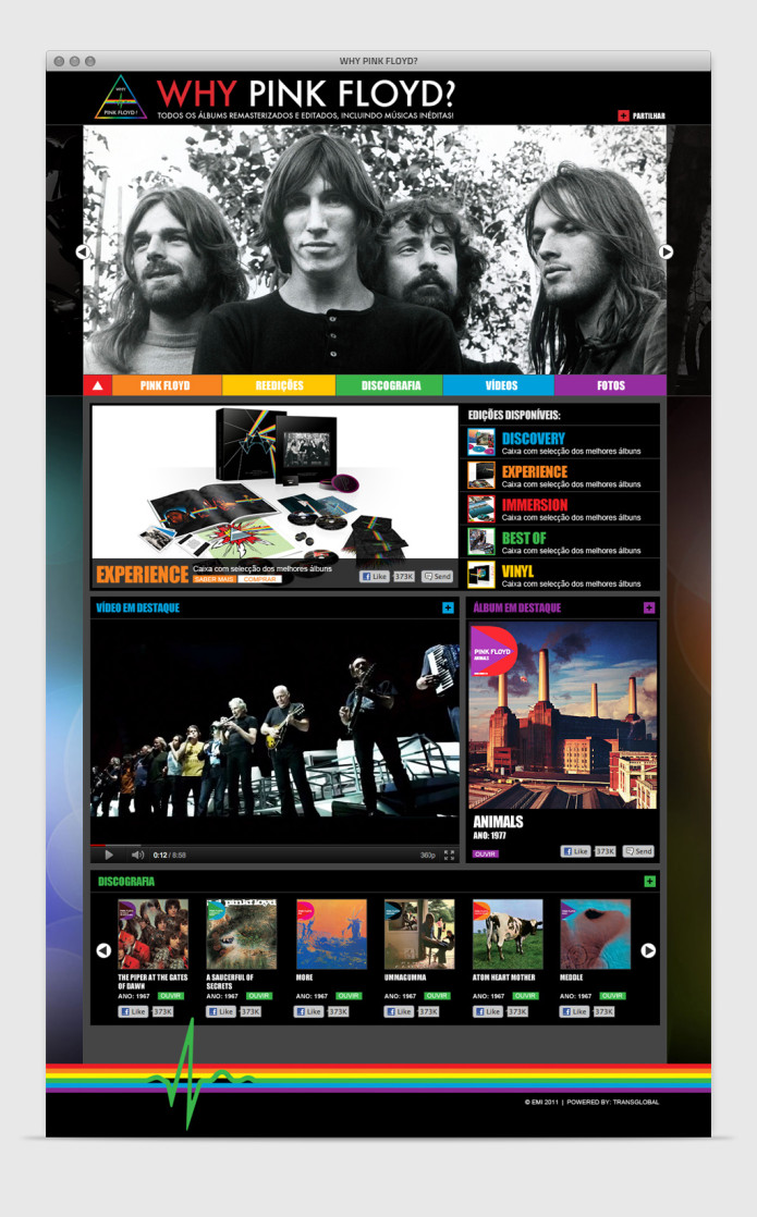 Website Why Pink Floyd?