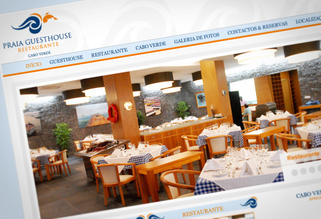 Website Praia Guesthouse