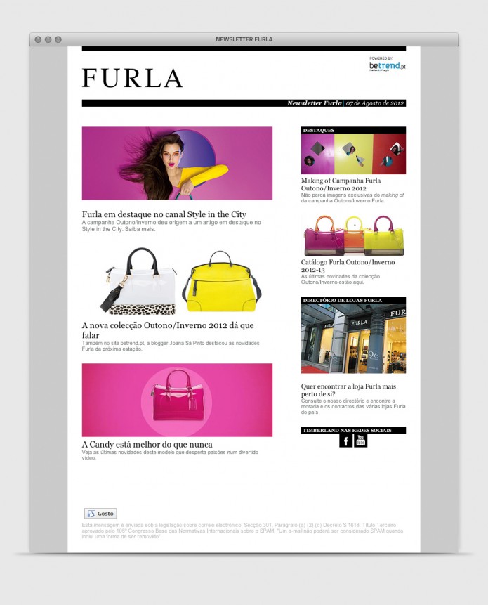 Furla Newsletter