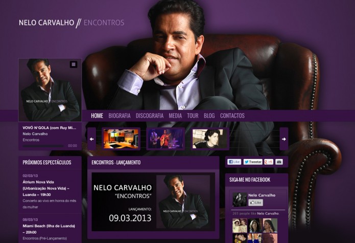 Nelo Carvalho – website