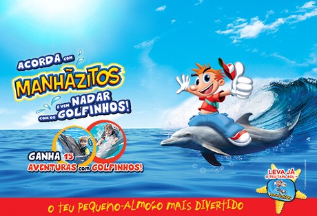 Campanha Manhãzitos “Vem nadar com Golfinhos”