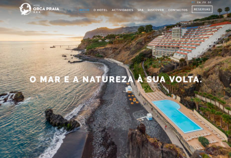 Website Orca Praia