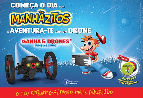 Campanha Manhãzitos “Aventura-te com um Drone”