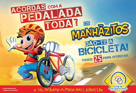 Campanha Manhãzitos “Acordas com a pedalada toda?”