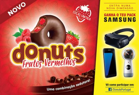 Donuts® Frutos Vermelhos – Edição Limitada