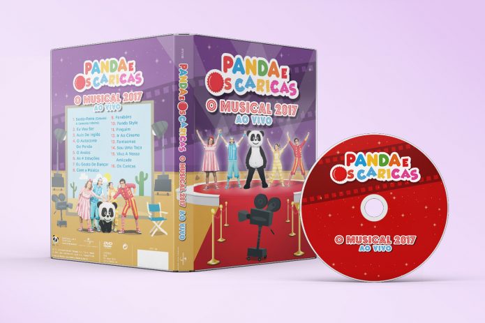 Panda e Os Caricas “O Musical 2017” ao vivo – CD e DVD